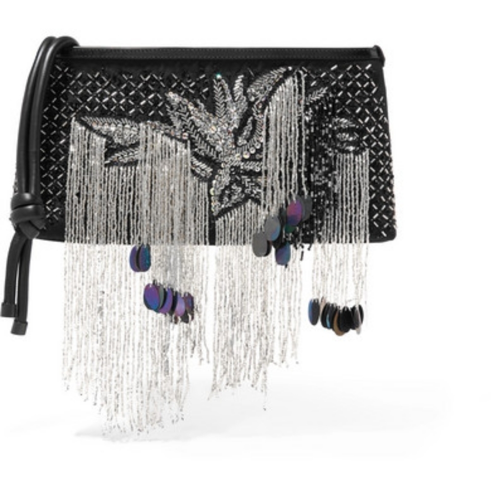 Dries Van Noten  Embellished Clutch